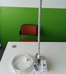 RGB LED осветление с контролер панел