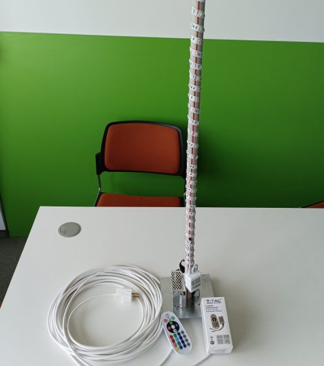 RGB LED осветление с контролер панел